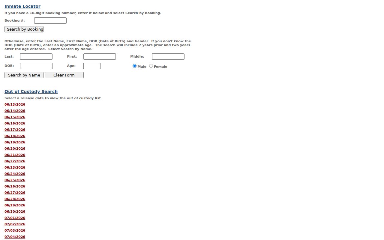 Barstow people directories San Bernardino County Sheriff inmate locator